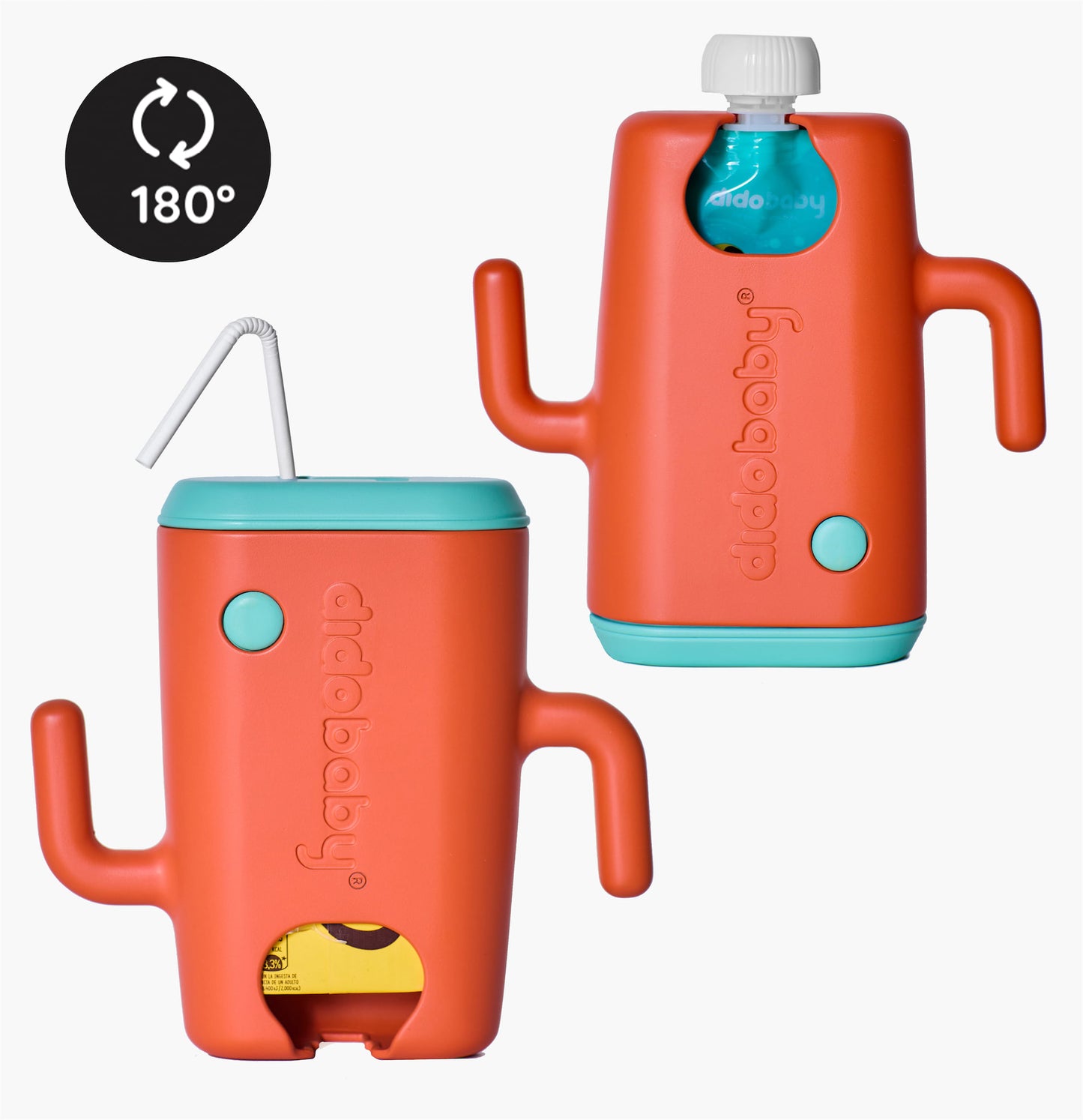 Suport 2 in 1 pouch-uri piure si cutii suc DidoPoucher®